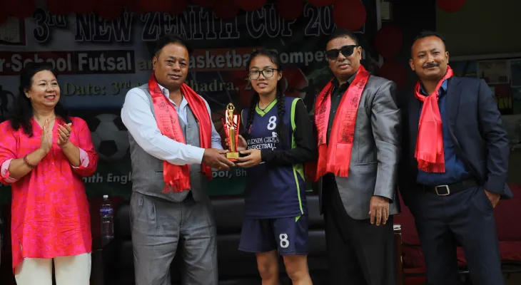 न्यु जेनिथ कपमा ५ टोली च्याम्पियन