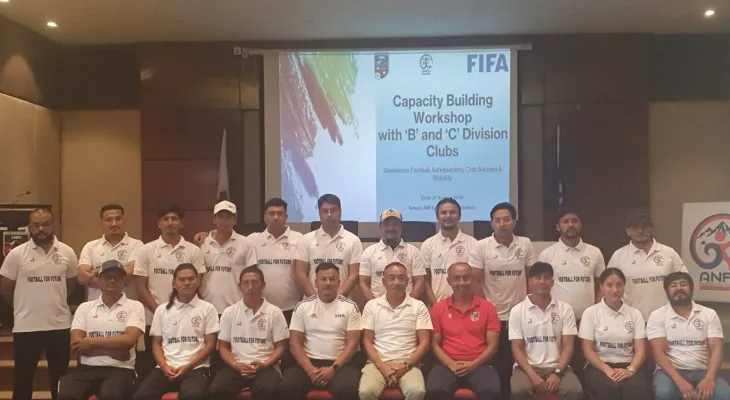 एन्फाद्वारा बी र सी डिभिजन क्लबका लागि क्षमतावृद्धि कार्यशाला सम्पन्न