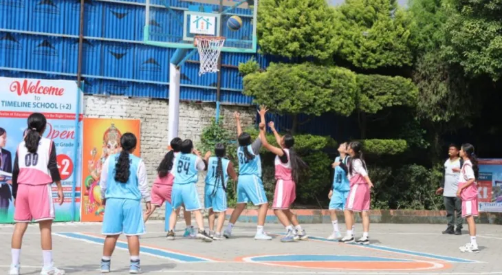 टाइमलाइन अन्तरविद्यालय बास्केटबल : बागमती सेमिफाइनलमा