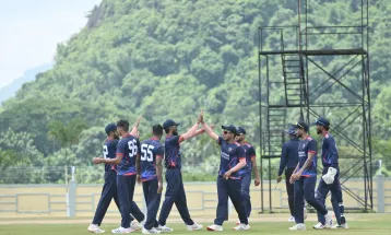 Nepal 'A' levels T20 series with a dominant 96-run victory over Assam