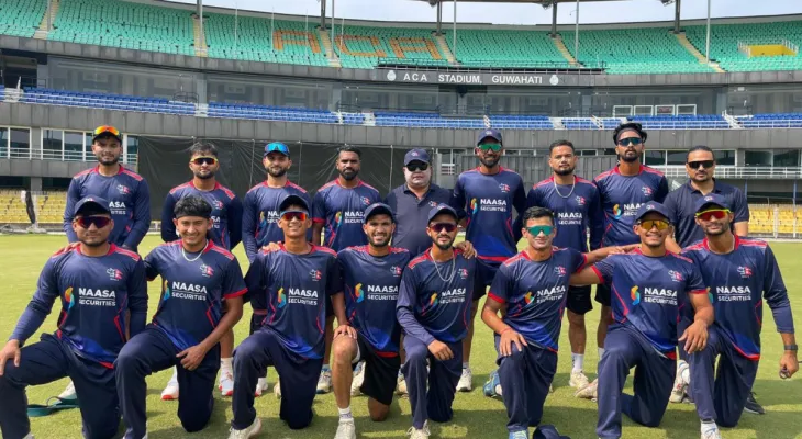 चौथो खेलमा नेपाल ‘ए’ ले आसामसँग १८ रनले पराजित