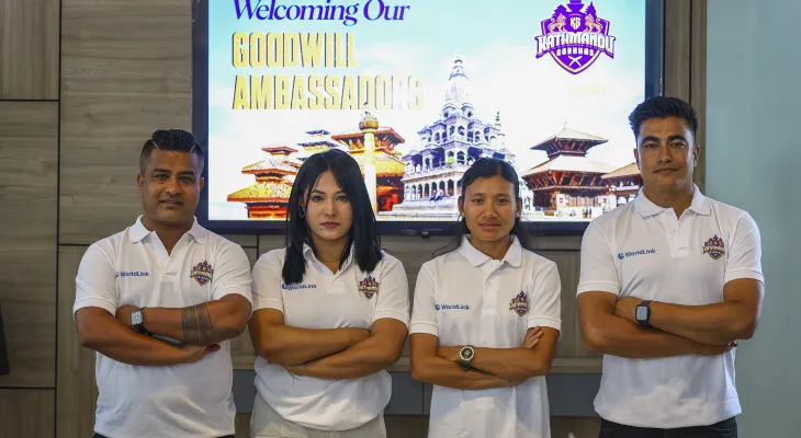 काठमाण्डु गोर्खाजद्वारा पाँच शीर्ष खेलाडी ‘गुडविल एम्बासडर’ नियुक्त
