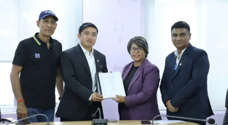 खेल पूर्वाधार उपयोग सम्बन्धी कार्यविधिको प्रतिवेदन राखेपलाई बुझाइयो