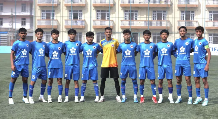 एन्फा यू-१६ युथ लिग २०२५ : फ्रेन्ड्स क्लबको जित