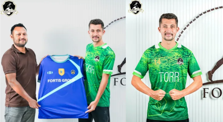 डिफेन्डर अनन्त तामाङ बंगलादेशी क्लब फोर्टिस एफसीमा अनुबन्ध