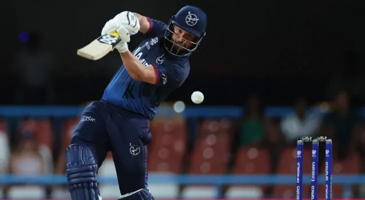 नामिबियाका जेन फ्राइलिङ्कको धुवाँधार ब्याटिङ : जिम्बाब्वेविरुद्ध १३ बलमै अर्धशतक, विश्वकै तेस्रो छिटो फिफ्टी