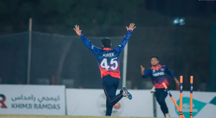 नेपालले कुवेतलाई ५८ रनले हरायो