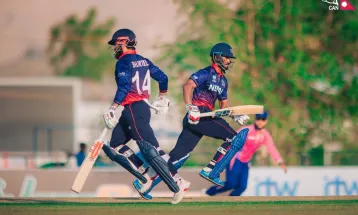 टी–२० विश्वकप छनोट : नेपाल जापानमाथि ५ विकेटले बिजयी हुँदै सुपर–६ मा प्रवेश