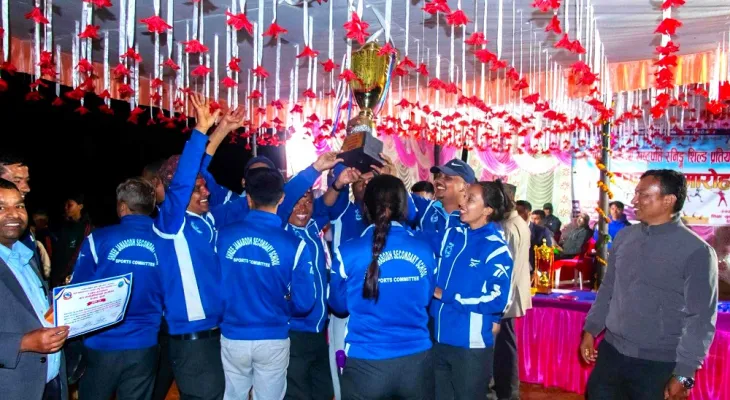 जनबोध माविले लगातार छैठौं पटक जित्यो राष्ट्रपति रनिङ्ग शिल्ड