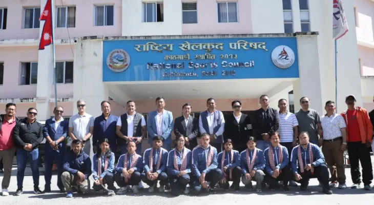 एसियाली युथ गेम्समा ५ खेलमा ७ खेलाडीले प्रतिस्पर्धा गर्ने