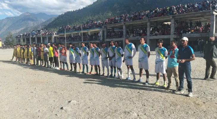 प्रथम जे.पी. स्मृति कप फुटबलको उपाधि ए–वानलाई