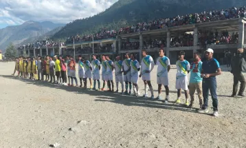 प्रथम जे.पी. स्मृति कप फुटबलको उपाधि ए–वानलाई