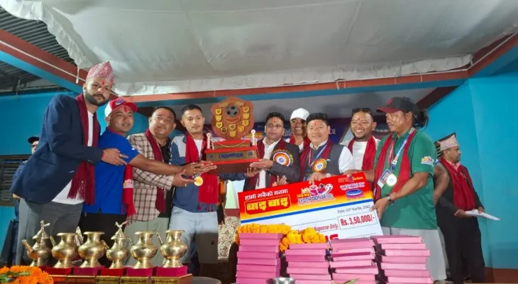 पाल्पामा ज्योति पुञ्ज युवा क्लबको विजय, तेस्रो ज्योति पुञ्ज कपको उपाधि हातमा