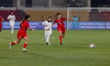 त्रिदेशीय महिला फुटबल: नेपाल इरानसँग ३–० गोल अन्तरले पराजित