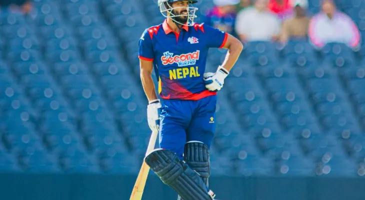 विश्वकप लिग–२ : आरिफ शेख सर्वाधिक रन बनाउने नेपाली ब्याट्सम्यान