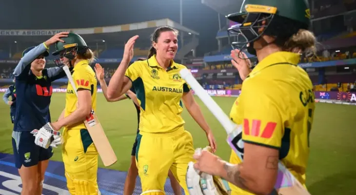 आईसीसी महिला विश्वकप २०२५ : अस्ट्रेलियाको लगातार छैटौं जित, अलाना किङको उत्कृष्ट प्रदर्शन