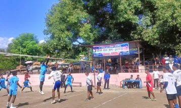 भटौलीको पाँचौँ वडा कप पुरुष भलिबल प्रतियोगिताको उपाधि भटौली टाइगरलाई