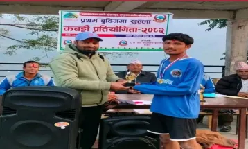 बाजुरामा प्रथम बुढिगंगा ‘कबड्डी’ प्रतियोगिता सम्पन्न