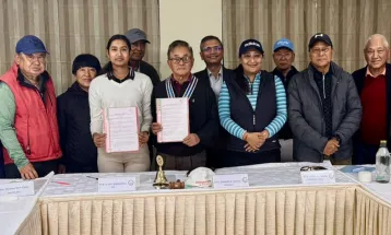 आरसीएचजी र उदयिमान युवा गल्फर अवानीबीच सम्झौता