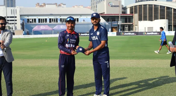ICC Cricket World Cup League 2: Nepal Batting First After Losing the Toss Against USA