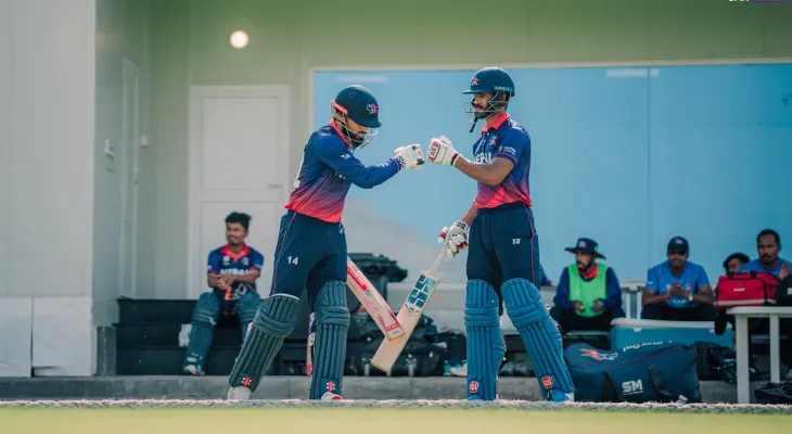 ICC Cricket World Cup League 2: Nepal Lose Early Wicket as Aasif Sheikh Falls for 2
