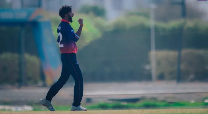 मोनांक पटेल २१ रनमा आउट, नेपालले अर्को सफलता हात पार्‍यो