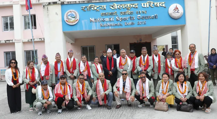 भेट्रान एथलेटिक्स टोली भारत प्रस्थान