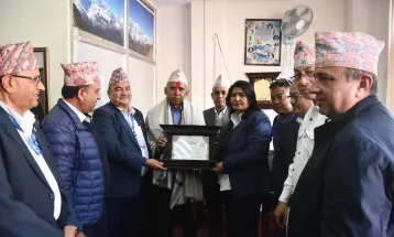 हक्कीका प्रशिक्षक थापाको बिदाइ