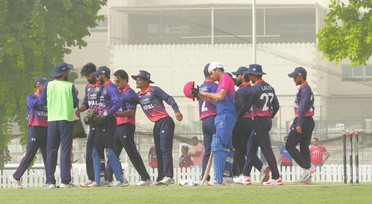Nepal Suffers Fourth Consecutive Defeat, Falls to UAE in Final League 2 Match