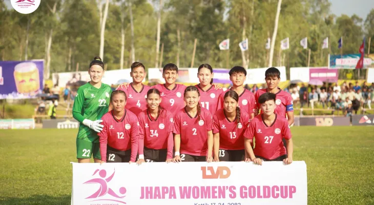 एलभिडी झापा महिला गोल्डकपको फाइनलमा नेपाल पुलिस क्लब