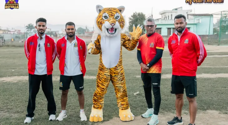 एनपीएलका लागि सुदूरपश्चिम रोयल्सको मस्कट ‘बड्डाउ’ सार्वजनिक