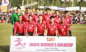 एलभिडी झापा महिला गोल्डकपमा नेपाल पुलिस क्लब च्याम्पियन, मिनादेउवा उत्कृष्ट खेलाडी घोषित