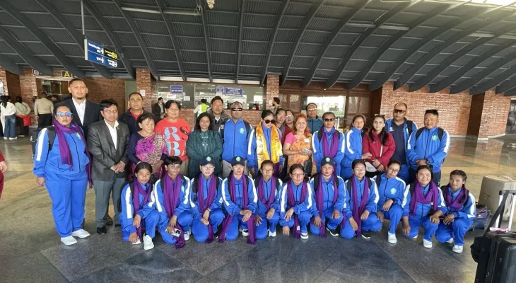 Nepal Women’s Blind Cricket Team Departs for First-Ever T20 World Cup