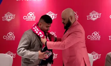 क्लाउड एजुकेशन एन्ड भिसा सर्भिसेज र जनकपुर बोल्ट्सबीच एनपीएल सिजन २ का लागि स्पोन्सरशिप सम्झौता