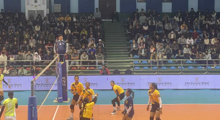 एभरेस्ट महिला भलिबल लिगको फाइनलमा कर्णाली यशविस प्रवेश