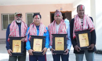 चार जना प्रशिक्षकको विदाई