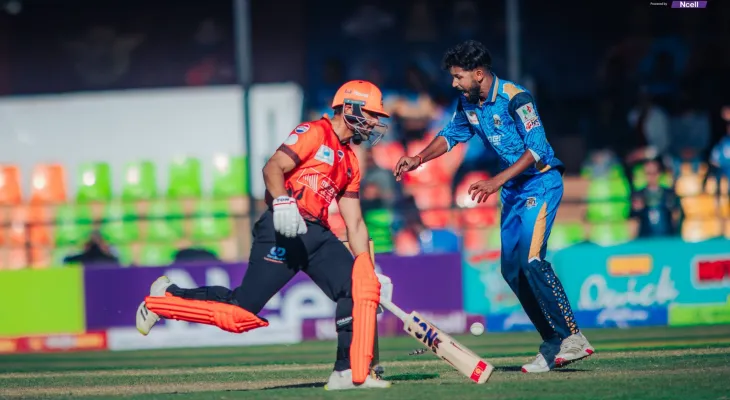 कर्णाली याक्सविरुद्ध चितवन राइनोजको रोमाञ्चक जित