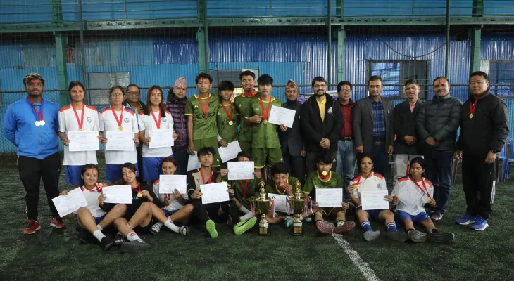 श्रृजना ज्ञान सागर र ल्यान्डमार्क फुटसल च्याम्पियन