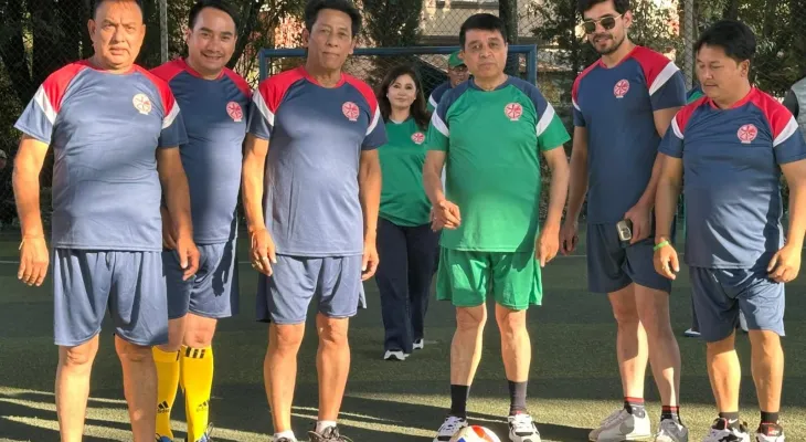 फुटसल उद्घाटनमा अध्यक्ष ढकालले भने : यो प्रतिस्पर्धा होइन मित्रता र सहकार्य हो