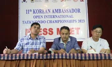 कोरियन एम्बेस्डर तेक्वान्दोको तयारी पूरा