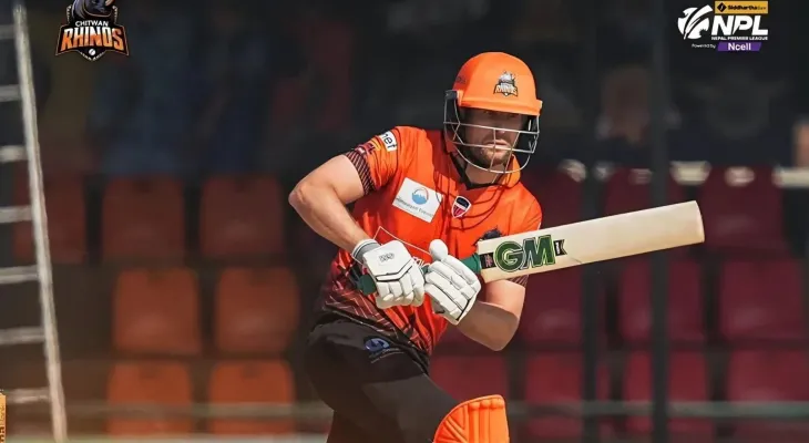 Chitwan Rhinos Set a Target of 177 Runs for Janakpur Bolts in NPL Season 2