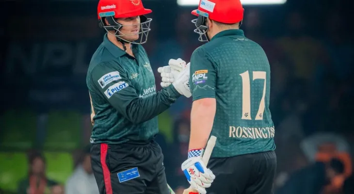 पोखरा एभेन्जर्सले कर्णाली याक्सलाई दियो २०२ रनको लक्ष्य