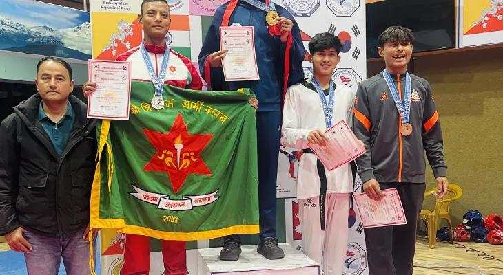 नेपाल पुलिस क्लबका सुमितलाई स्वर्ण