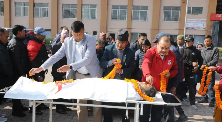 प्रशिक्षक दर्शनधारीको निधन