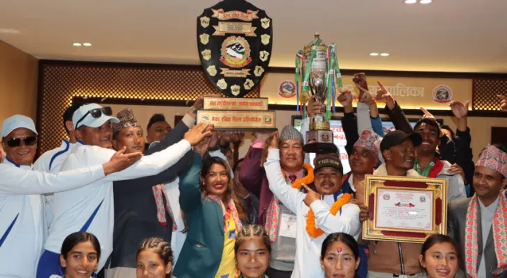 लालीगुराँसलाई तार्केश्वर मेयर रनिङ उपाधि