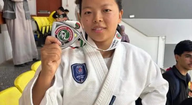 कल्बा अन्तर्राष्ट्रिय जुडोमा सकुनलाई रजत