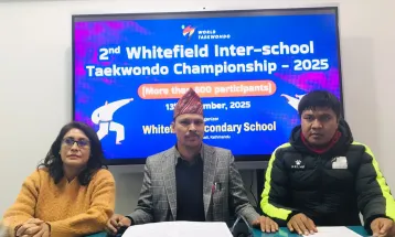 दोस्रो ह्वाइटफिल्ड तेक्वान्दो च्याम्पियनसिप शनिबार हुने