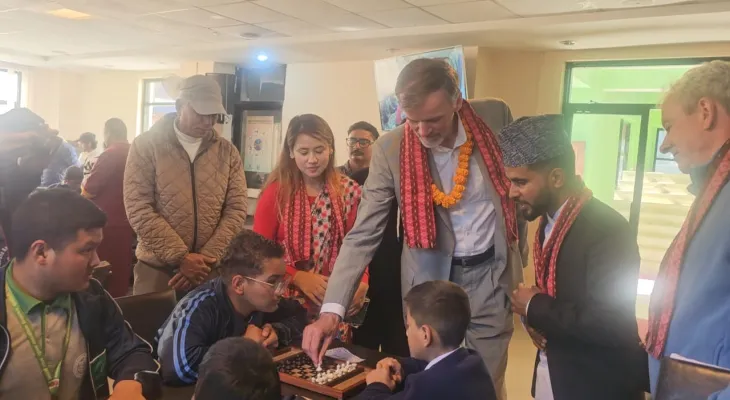 पभिलियन दृष्टिविहिन चेस प्रतियोगिता शुरू