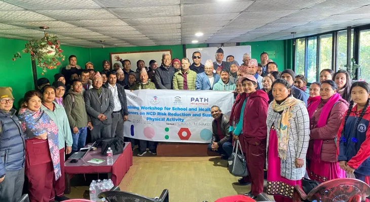 ‘स्वाथ्यका लागि खेलकुद’ बारे नुवाकोटमा तालिम कार्यक्रम