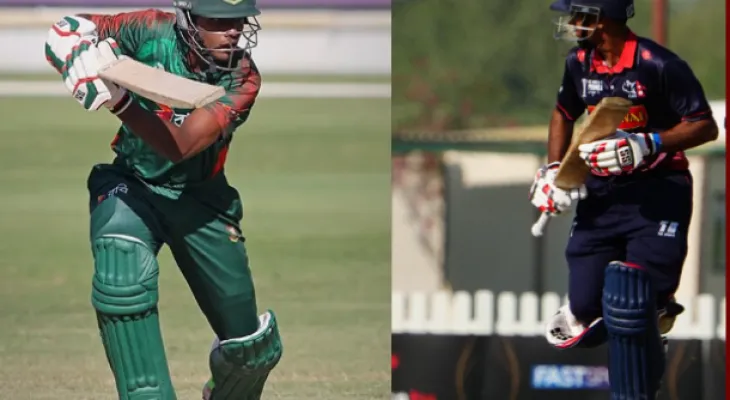 एसिसी यु–१९ एसिया कप क्रिकेट प्रतियोगितामा आज नेपाल र बंगलादेश बिच प्रतिस्पर्धा